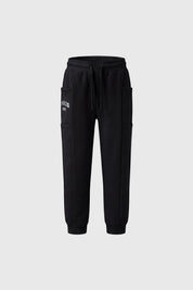 Pantalón Buzo Niña Slim Negro