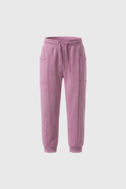 Pantalón Buzo Niña Slim Negro
