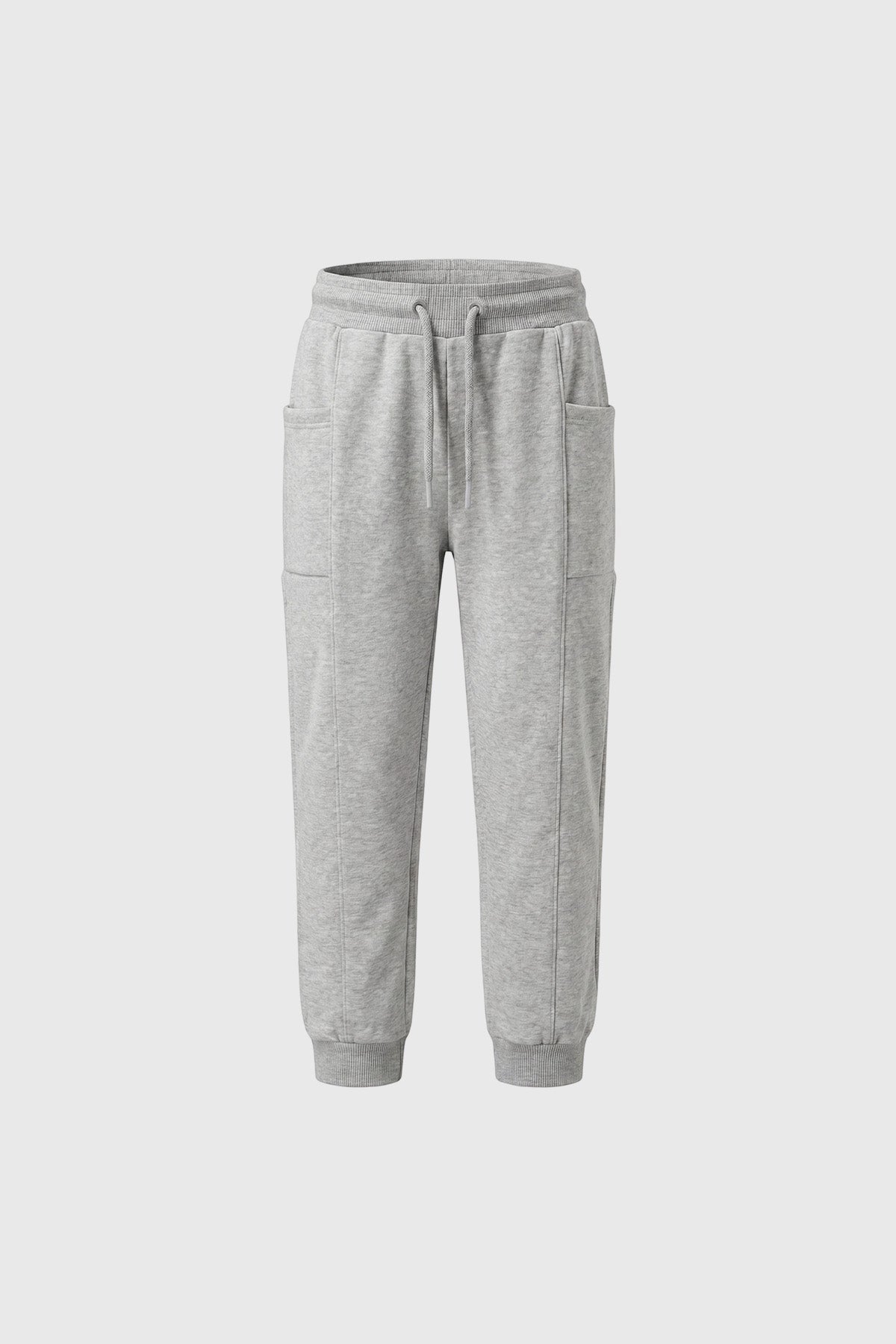 Pantalón Buzo Niña Slim Café