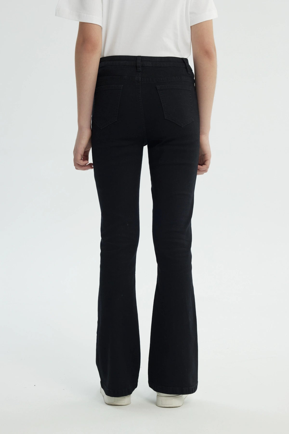 Jeans Niña Flare Negro