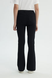Jeans Niña Flare Negro