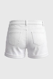 Short Slim Niña Blanco