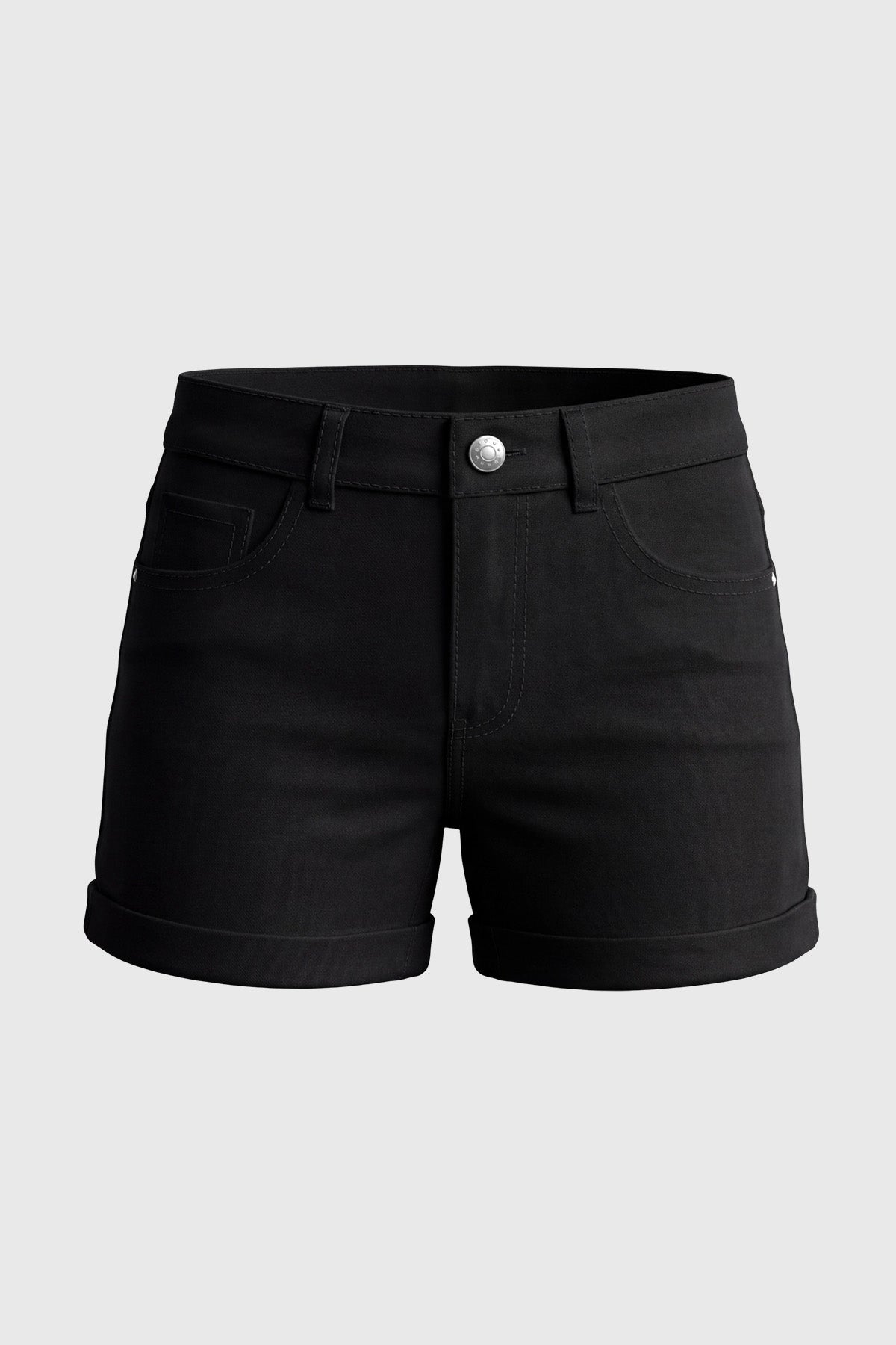 Short Slim Niña Negro