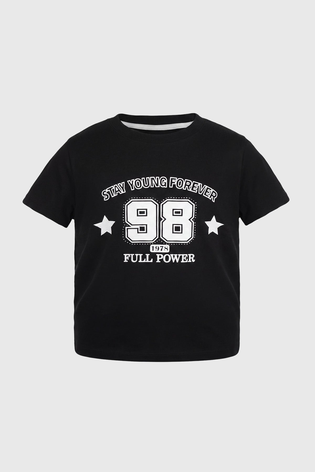 Polera Slim Niña Negro