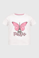 Polera Slim Niña Blanco