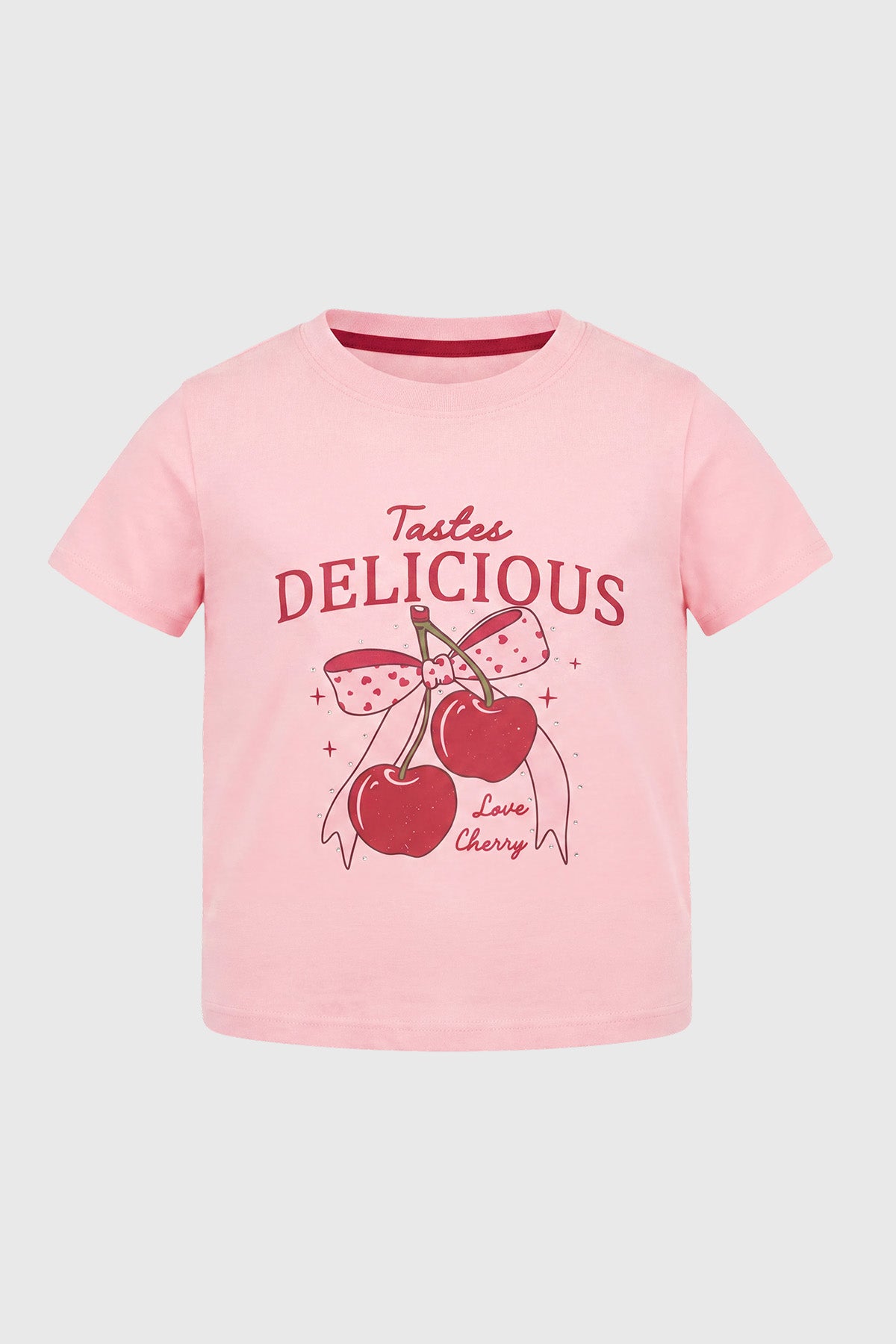 Polera Slim Niña Rosado