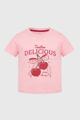 Polera Slim Niña Rosado