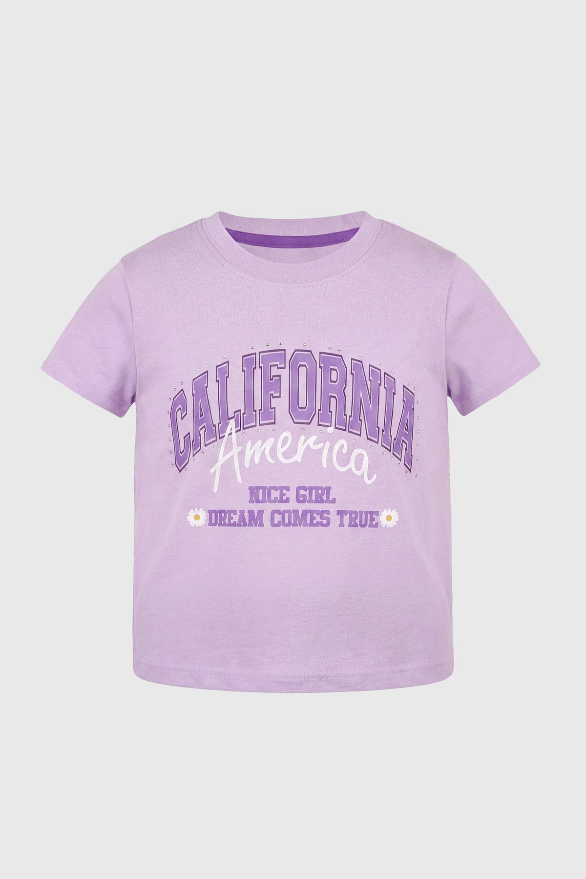 Polera Slim Niña Lila