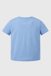 Polera Slim Niña Azulino