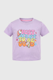 Polera Slim Niña Lila