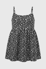 Vestido Falda Midi Niña Negro