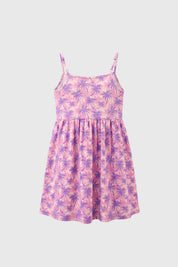 Vestido Falda Midi Niña Lila