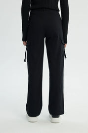 Pantalón Niña Wide Leg Negro