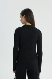 Sweater Niña Ajustado Negro