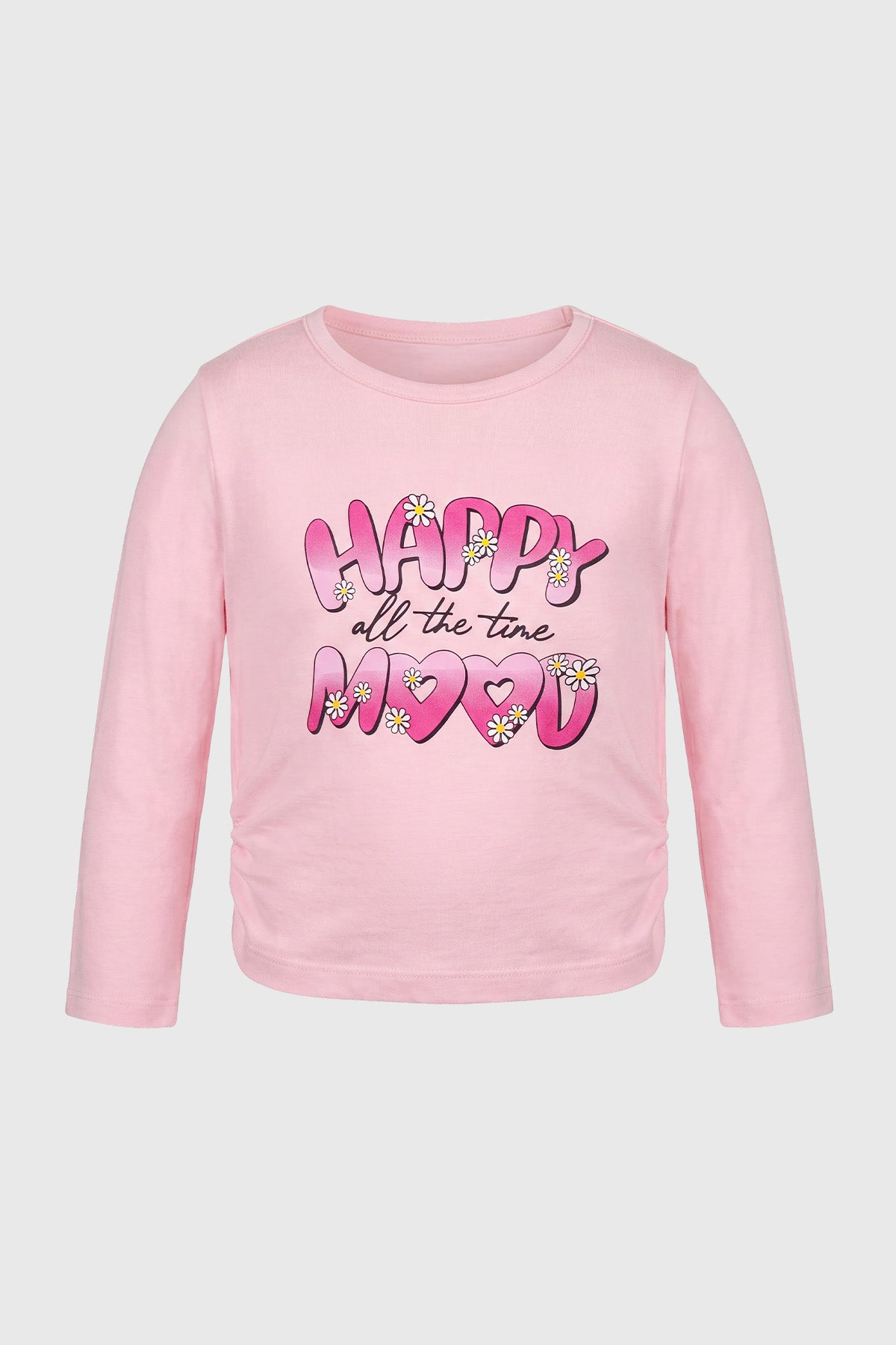 Polera Niña Regular Rosado