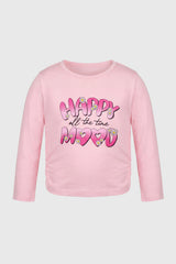 Polera Niña Regular Rosado