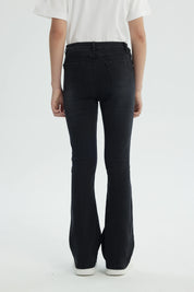 Jeans Niña Flare Negro