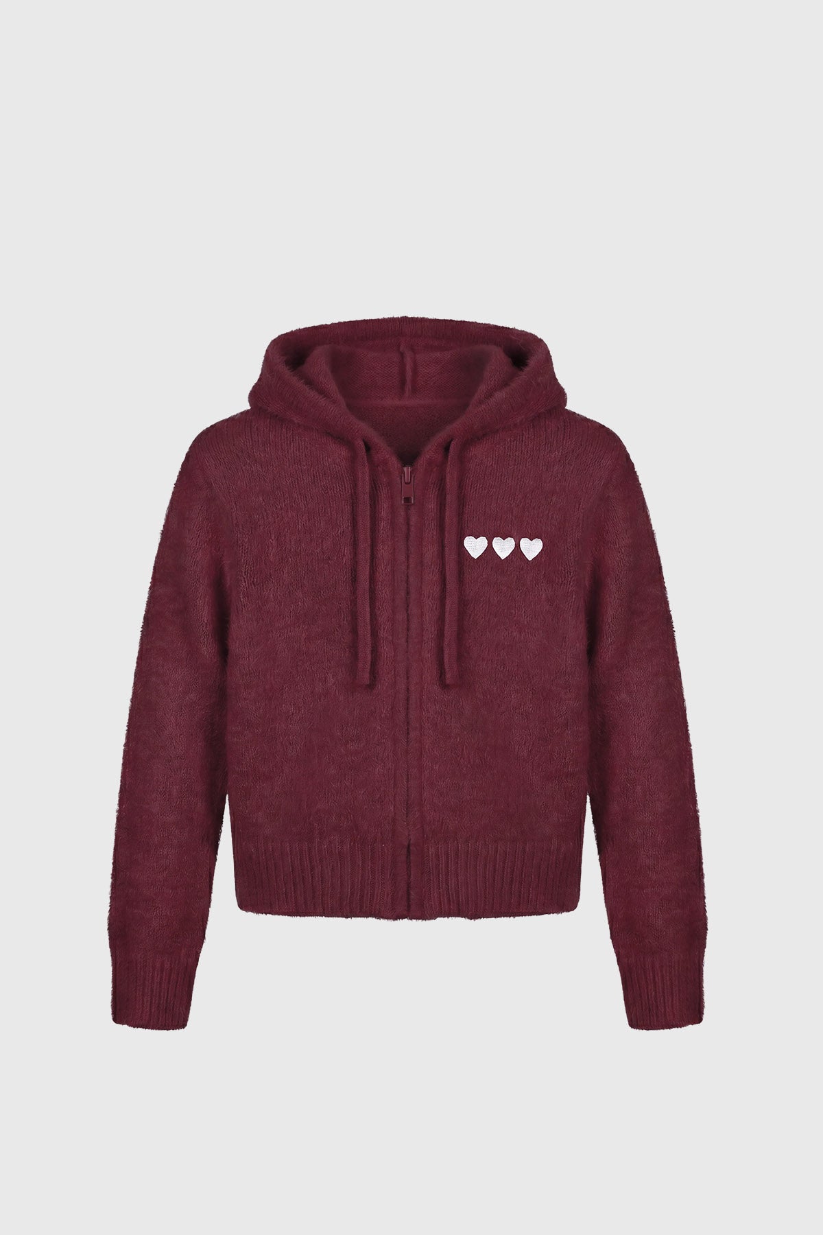 Sweater Niña Slim Burdeo