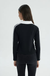 Polera Niña Slim Negro