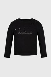 Polera Niña Slim Negro