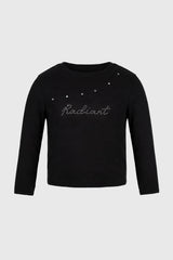 Polera Niña Slim Negro