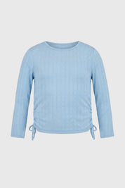 Polera Niña Regular Celeste