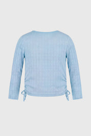 Polera Niña Regular Celeste