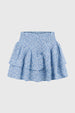 Falda Niña Falda Celeste