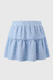 Falda Falda Niña Celeste