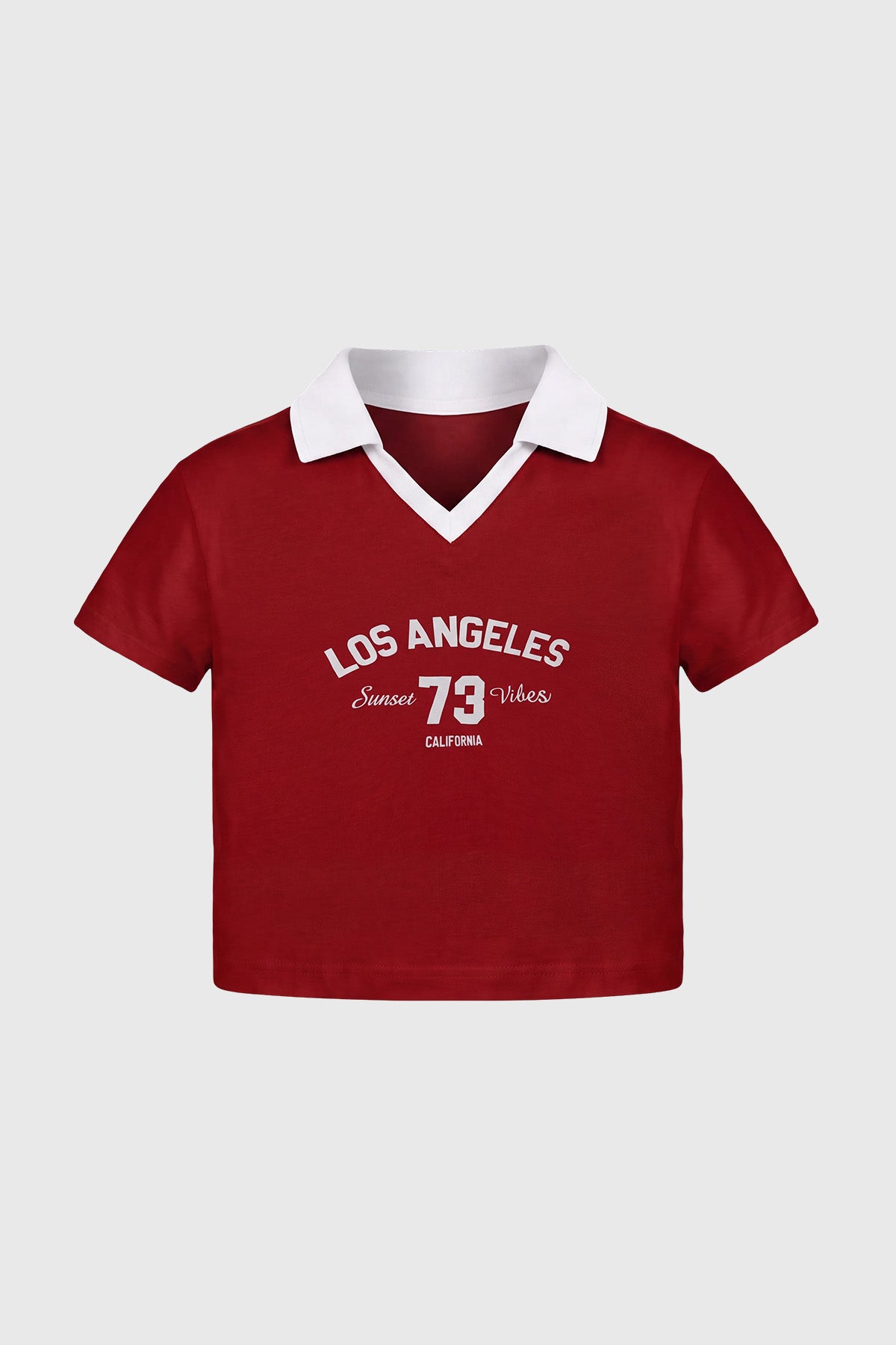 Polera Niña Regular Rojo