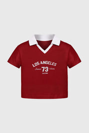 Polera Niña Regular Rojo