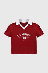 Polera Niña Regular Rojo