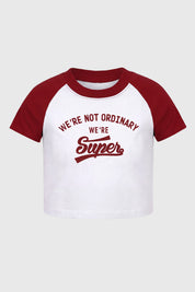 Polera Niña Slim Rojo