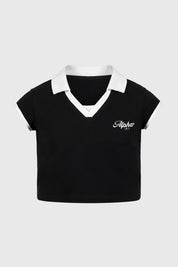 Polera Niña Slim Negro
