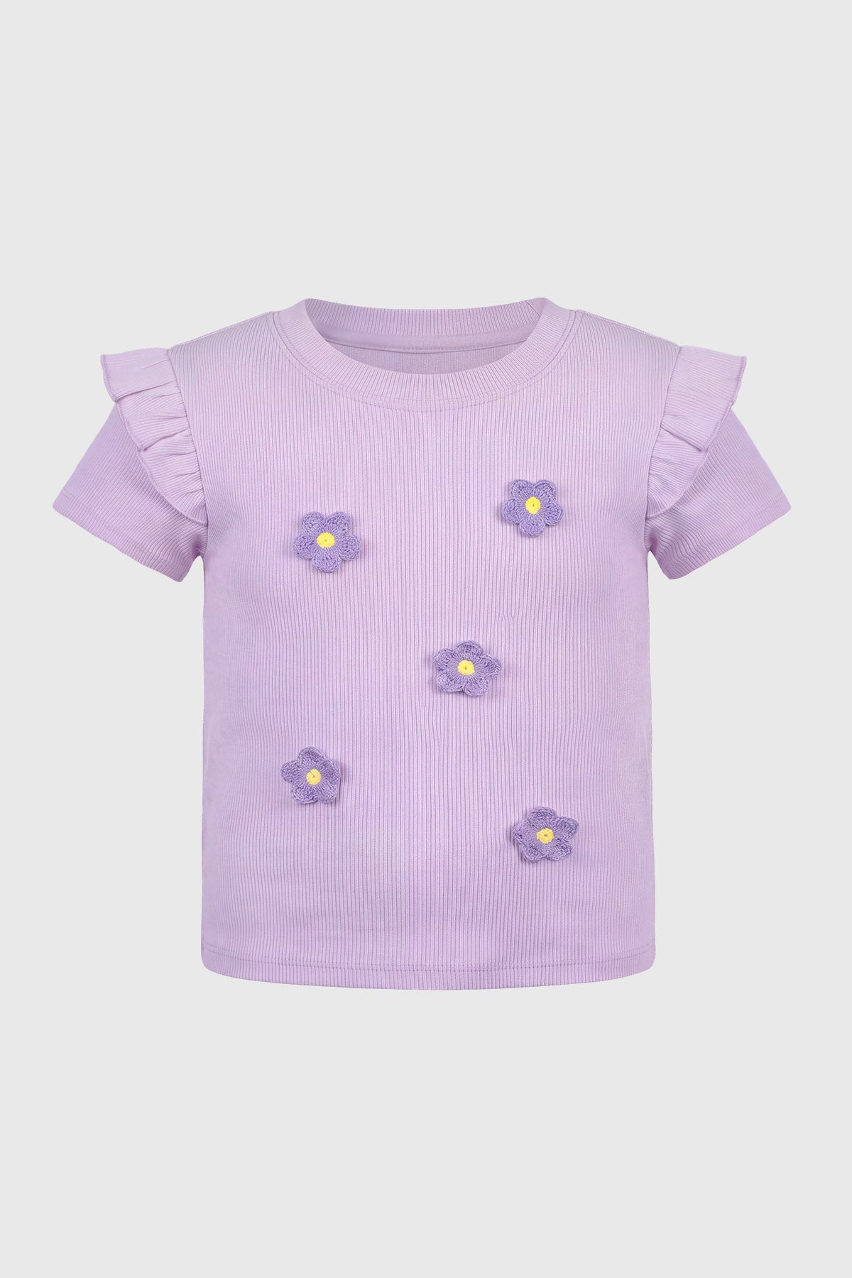 Polera Niña Slim Lila