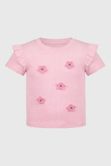 Polera Niña Slim Rosado