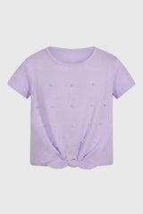 Polera Classic Niña Lila