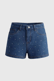 Short Casual Niña Azul