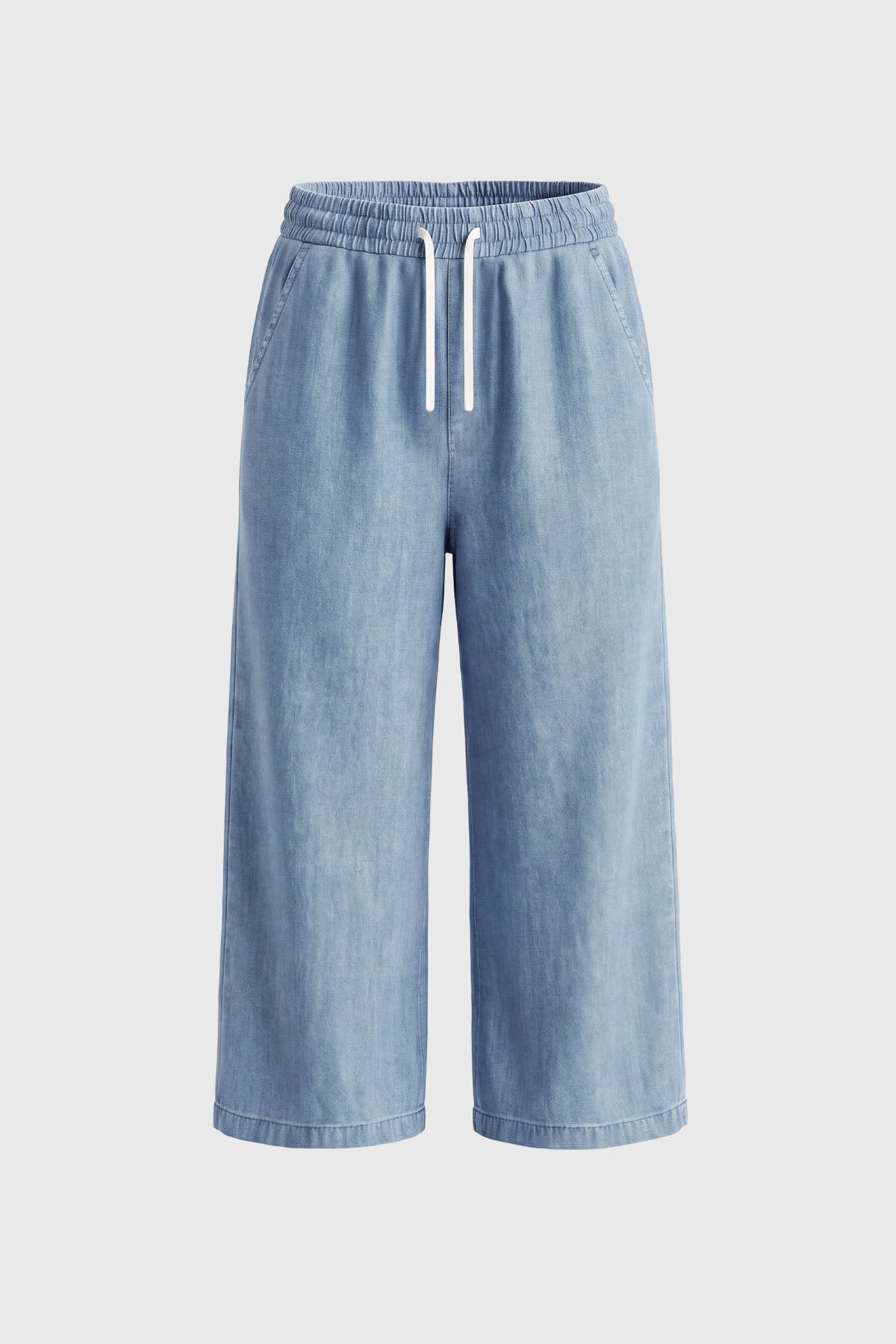 Jeans Wide Leg Niña Azul