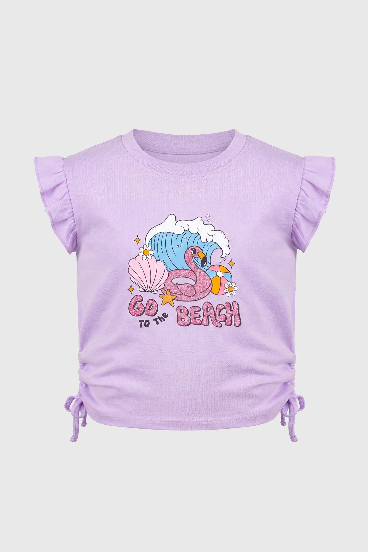 Polera Slim Niña Lila