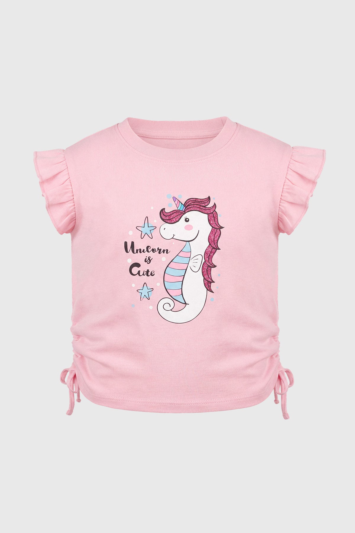 Polera Slim Niña Rosado