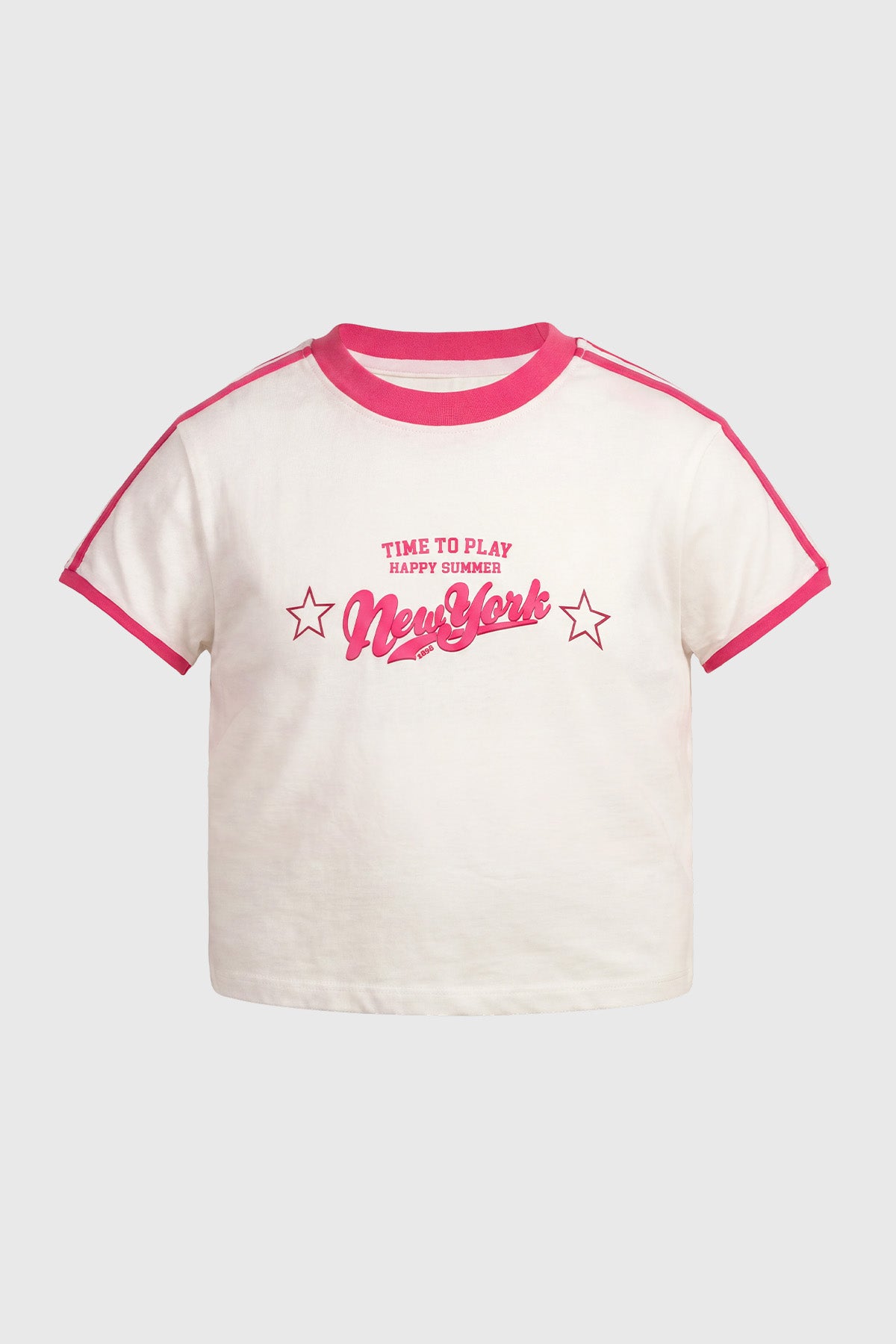 Polera Slim Niña Crudo