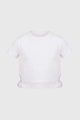 Polera Slim Niña Blanco