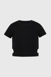 Polera Slim Niña Negro