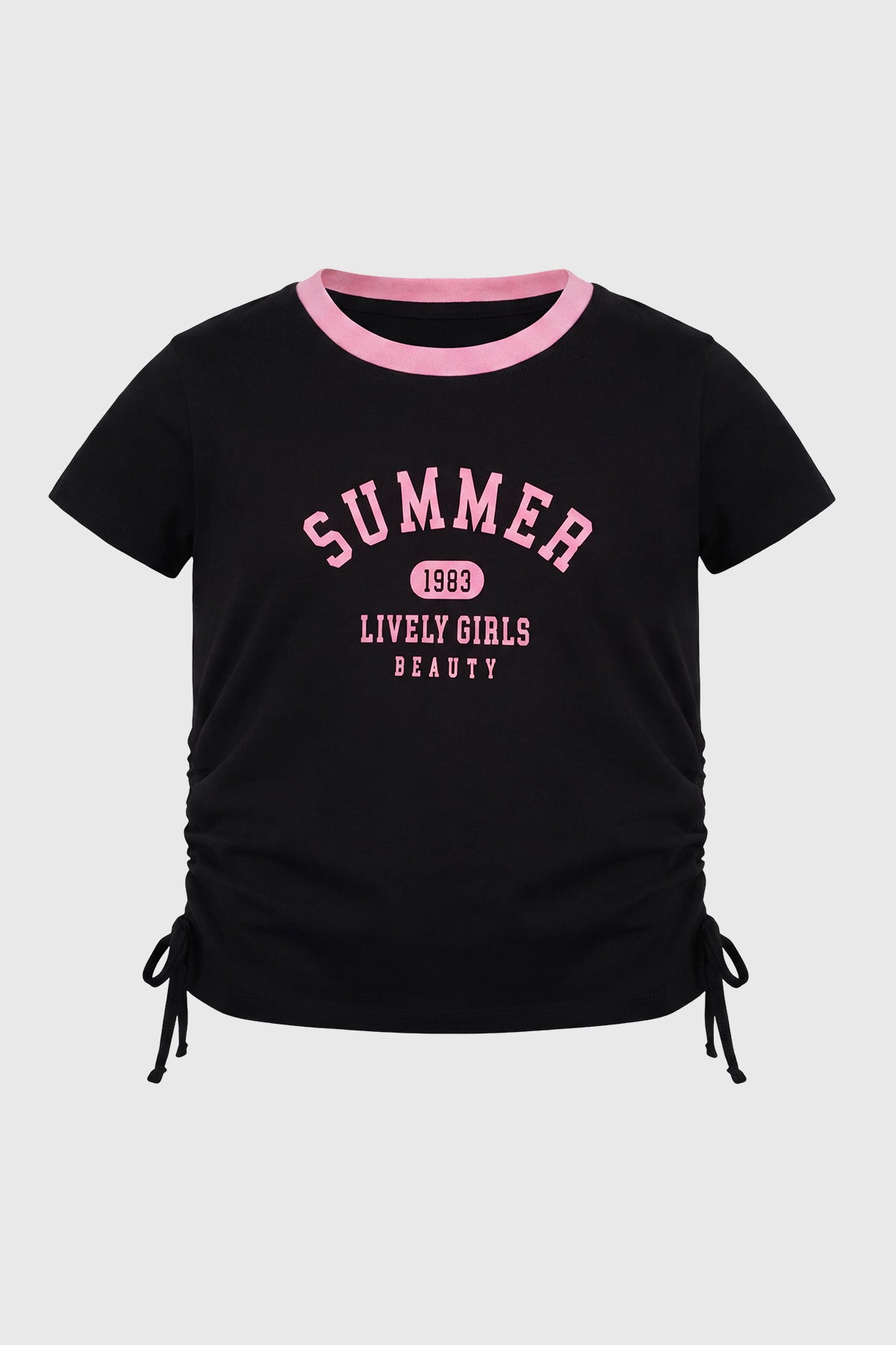 Polera Slim Niña Negro