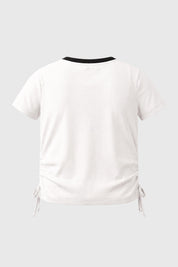 Polera Slim Niña Blanco