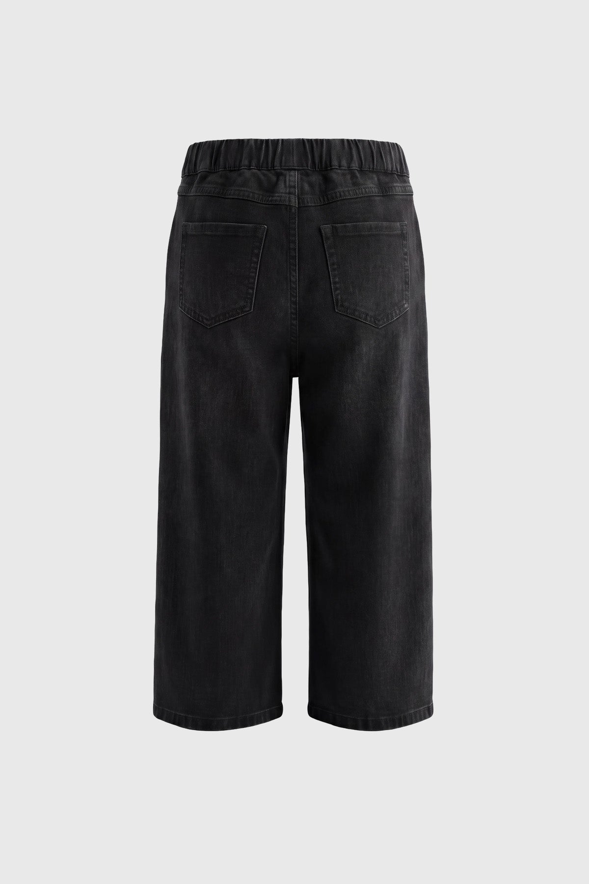 Jeans Wide Leg Niña Negro