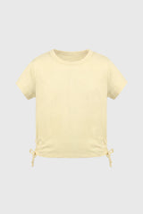 Polera Niña Slim Amarillo