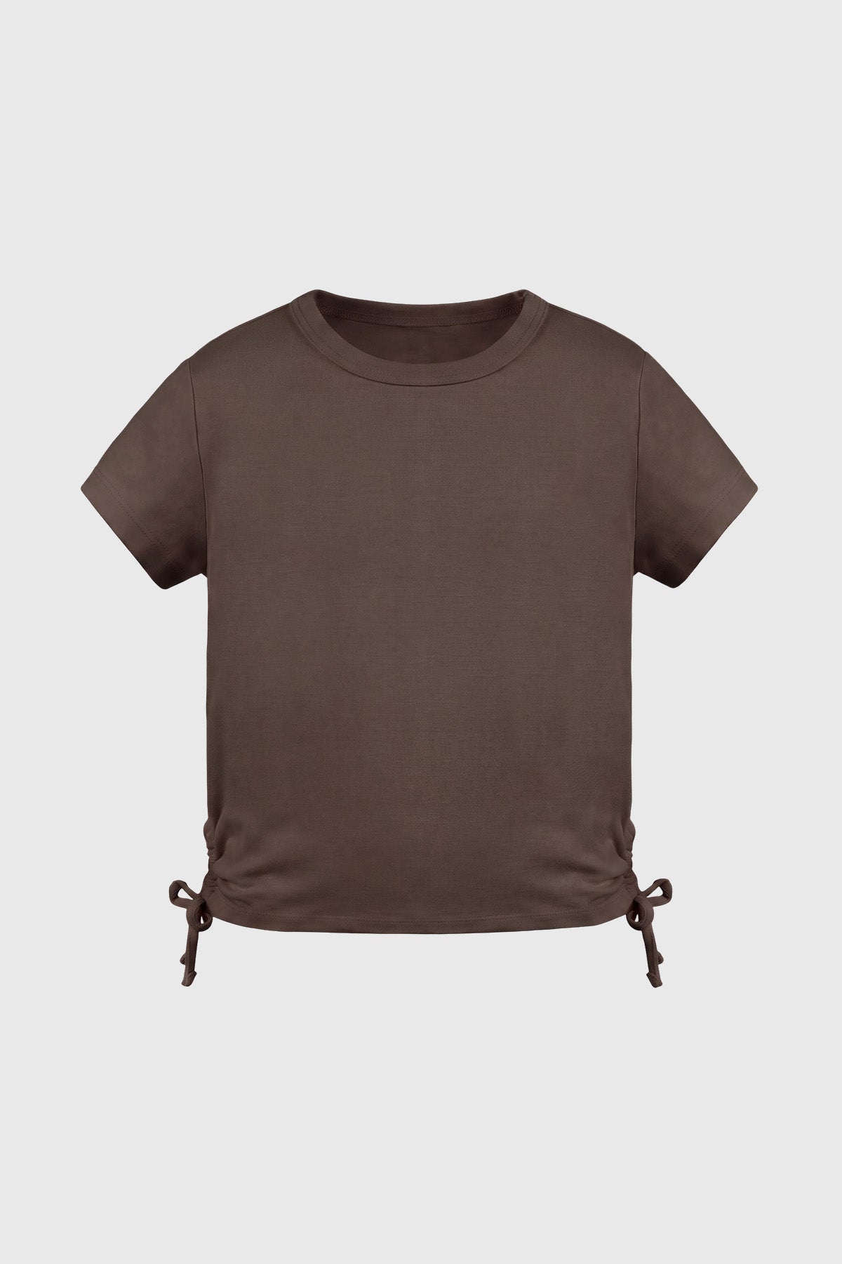 Polera Niña Slim Café