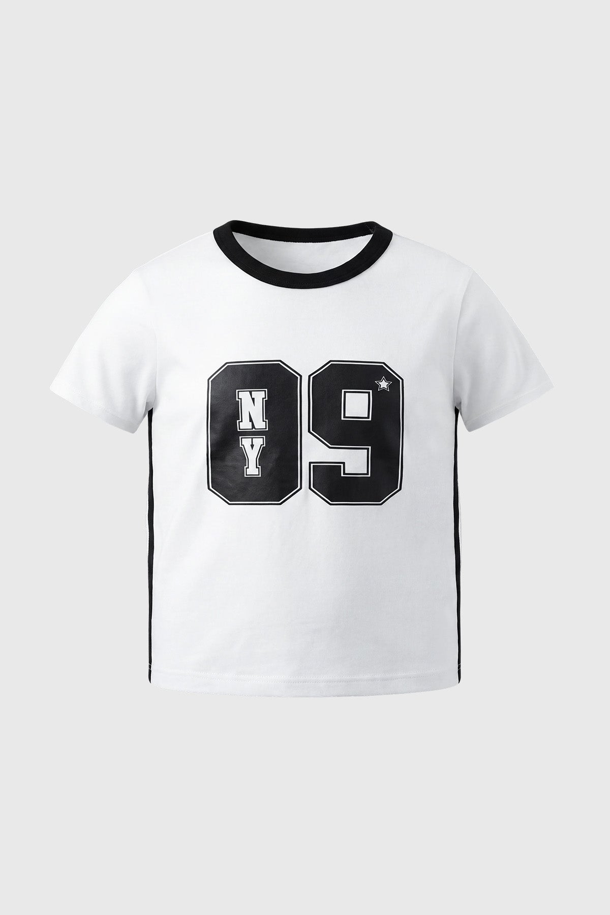 Polera Regular Niña Blanco